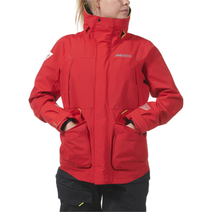 2024 Musto Donna Br1 Giacca Channel 82405 - True Red